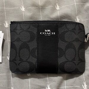 Coach Black Wristlet